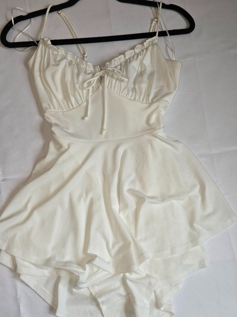 Ruffle Mini Dress/Romper- Windsor